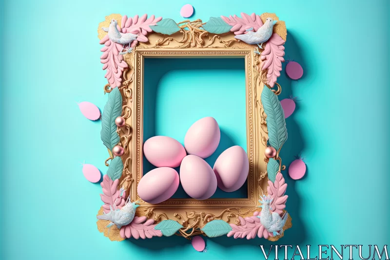 AI ART The Enchanted Egg Hunt: A Whimsical Easter Tale