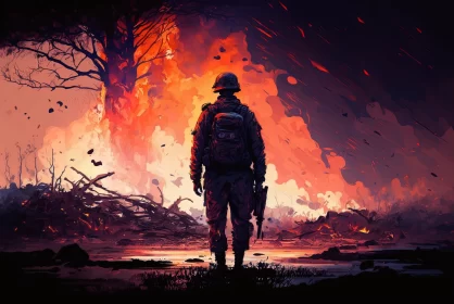 Ruin Unleashed: Embracing Solitude