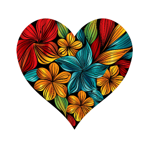 Colorful Heart Design