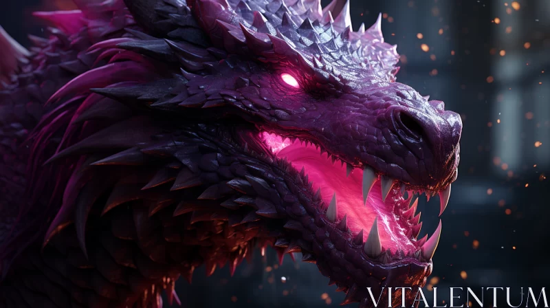 AI ART Fire-Breathing Dragon in Realistic Renderings with RTX