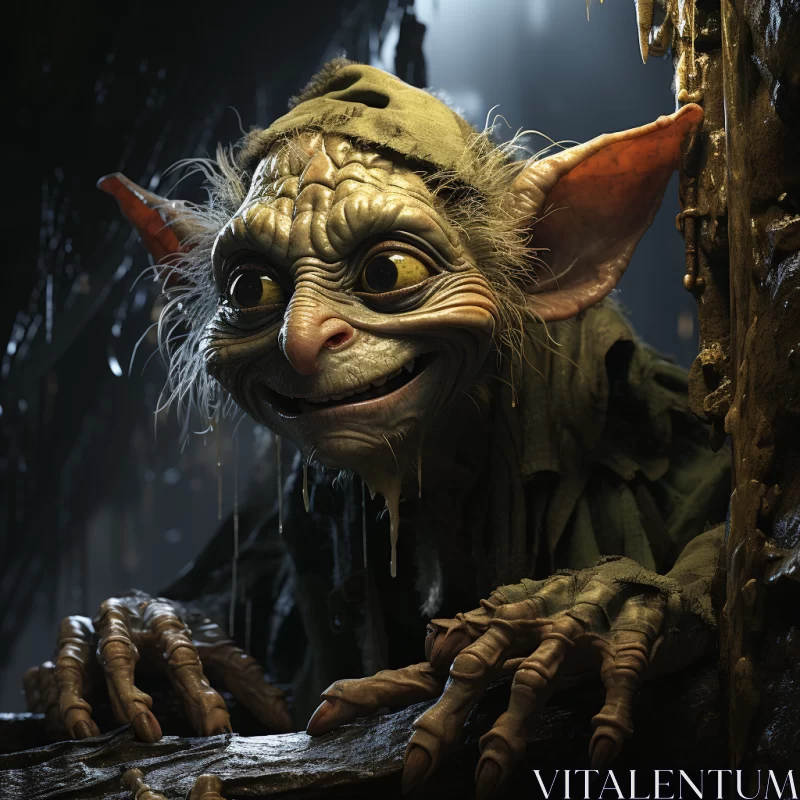 Troll and Ogre Characters in Captivating Artwork AI Image