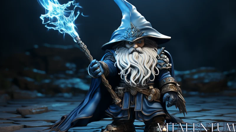 AI ART Gnome and Elf Wizardcore Art - Enchanting and Mysterious