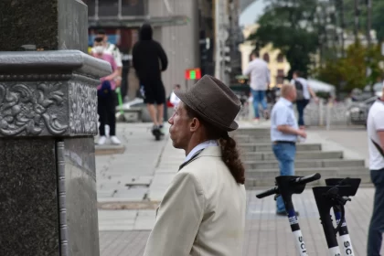 Old Hat on Man - A Nostalgic Streetscape