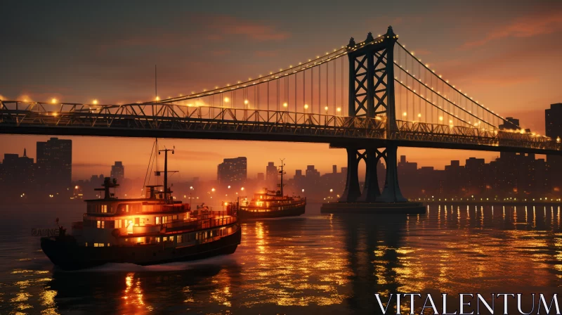 Carnivalesque Video Game Screenshot Art in Hudson River Style AI Image