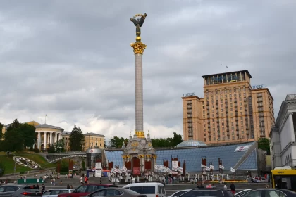 Monument to Supreme Commander of Ukrainian Army