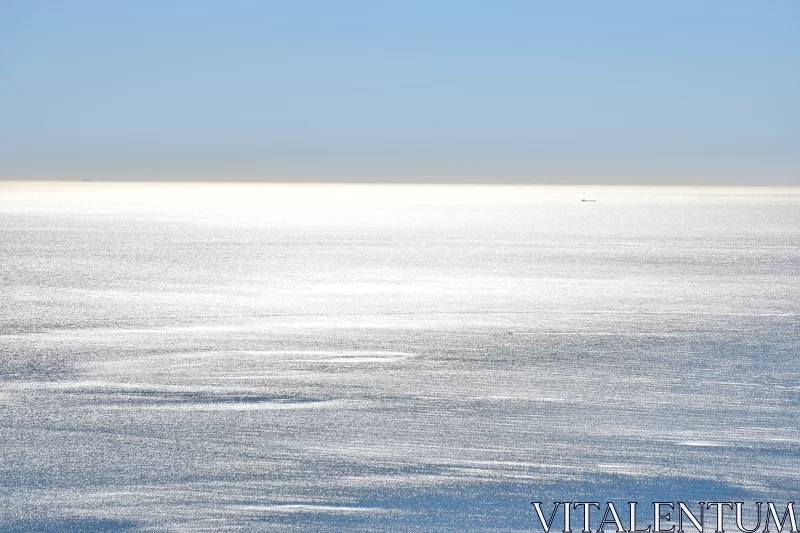 Minimalist Reflections: Suffolk Coast Views Free Stock Photo