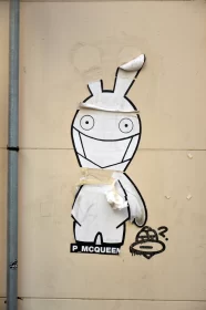 Nonconformist Wall Art in London - A Bunnycore Aesthetic Free Stock Photo
