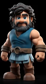 Realistic Clash of Clans Character with Striking Details