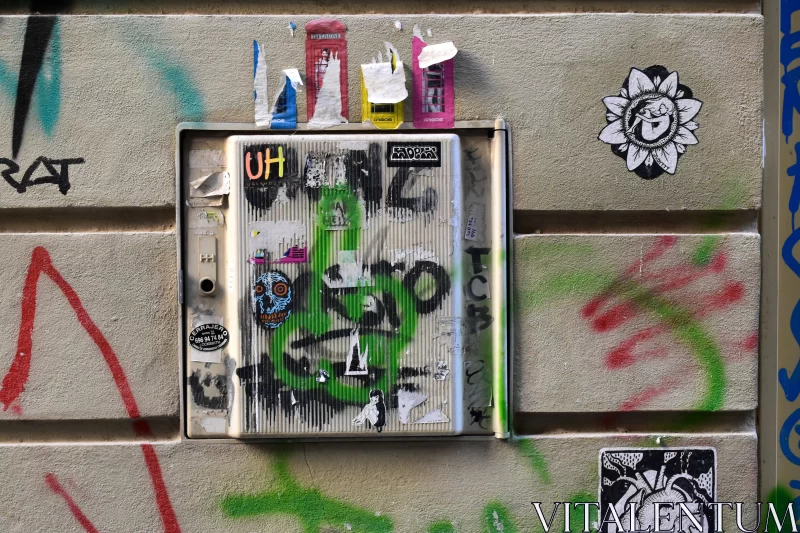 Urban Artistry: Graffiti Enlivening Cityscapes Free Stock Photo