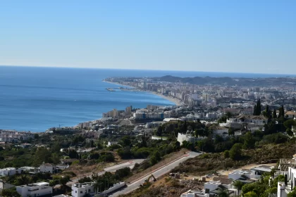 Mediterranean Cityscape: Marine Vistas and Spanish Enlightenment Free Stock Photo