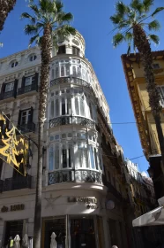 Spanish Enlightenment style Building with Ornate Decorations