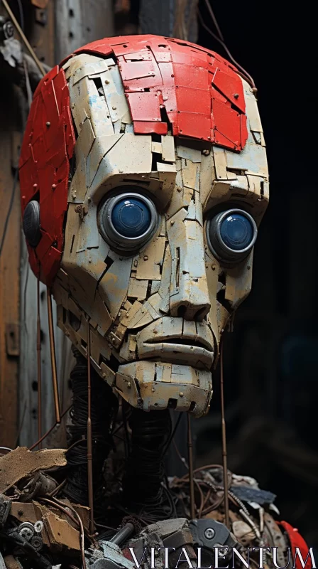 AI ART Knoxville's Industrial Robot Art - A Blend of Postmodern Portraiture