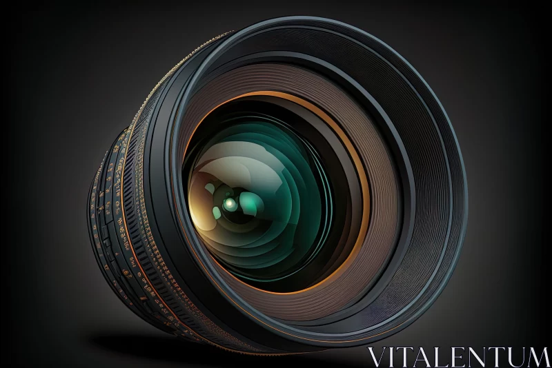 Captivating Image of Camera Lens - Photorealistic Fantasy AI Image