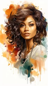Detailed Digital Painting in Chic Funk Art Style AI Image
