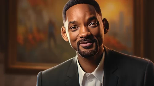 Will Smith as Villain in Disney's Avengers Animation AI Image