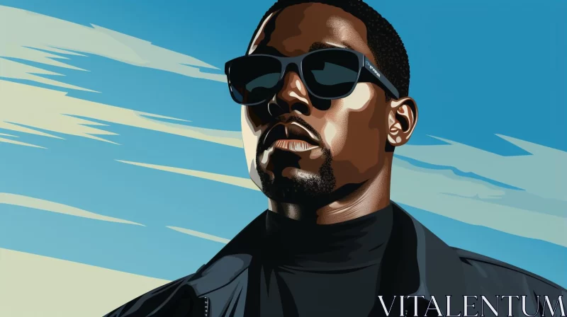 AI ART Kanye Jones Yeezy Cartoon: A Modernist Portraiture