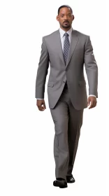 Will in Grey Suit - A High Detailed Ivory Artwork