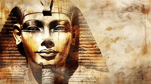 Ancient Egyptian Statue: A Journey Through Time AI Image