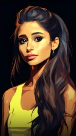Captivating City Portraits of Ariana Grande and Friends AI Image