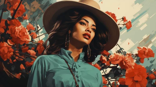 Multicultural Beauty in Western-style Portraits - Digital Art AI Image