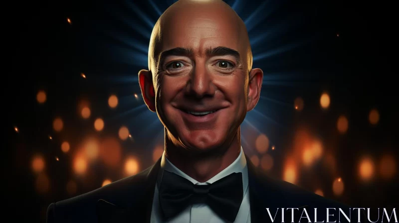 Captivating Portrait of Jeff Bezos - Amazon Founder AI Image