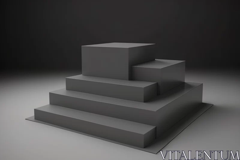 Minimalist Architectural Designs in Matte Finish AI Image