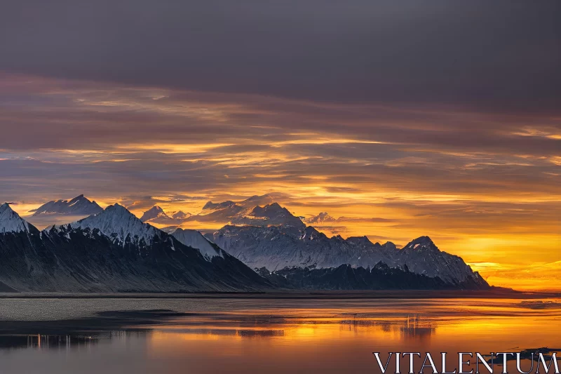 Stunning Sunset Landscapes: Tranquil and Iconic Views AI Image