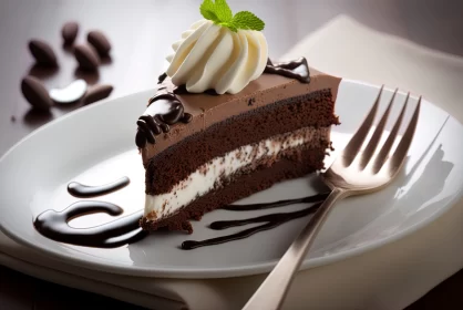 Layered Chocolate Cake: A Culinary Visual Feast