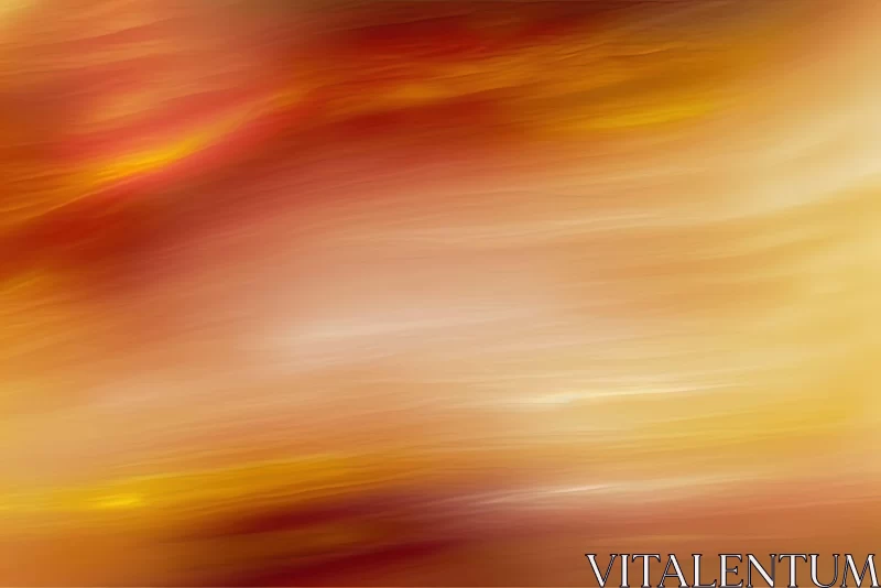 Abstract Art of Fiery Oranges and Reds AI Image