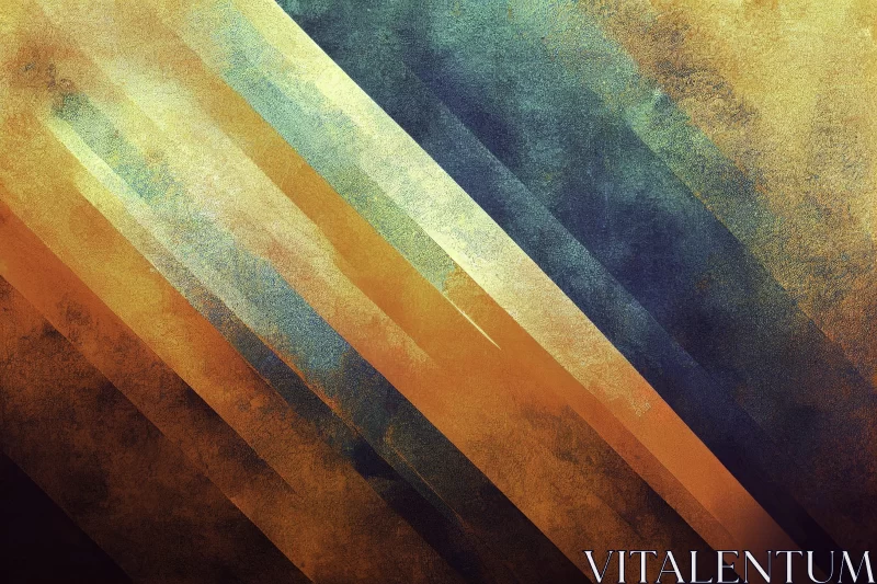 Rustic Futurism: An Abstract Striped Wallpaper AI Image