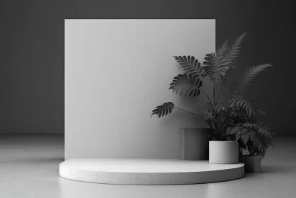 Minimalist Stage Design: Monochromatic Industrial & Product Design