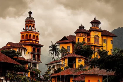 Old Yellow Buildings in Dark Mountains: Afro-Colombian Themes and Tropical Baroque