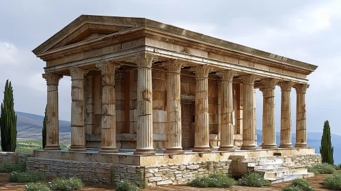 Enchanting Ancient Greek Temple: A Glimpse into History