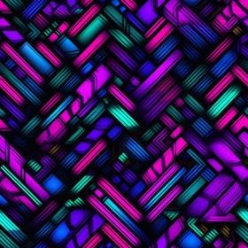 Colorful Diagonal Stripes Pattern for Modern Designs
