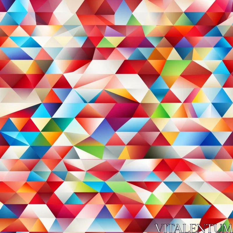 Geometric Pattern Vector Background for Fabric and Wallpaper AI Image