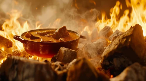 Cooking Over a Campfire: A Delicious Food Experience