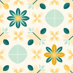 Tranquil Geometric Pattern for Fabric and Home Decor