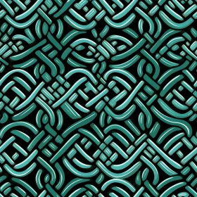 Dark Blue Celtic Knots Seamless Pattern