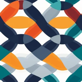 Modern Seamless Circle Pattern Illustration