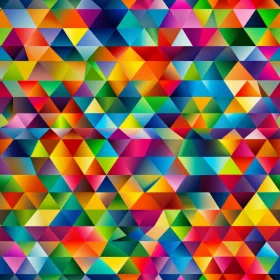 Colorful Geometric Seamless Pattern for Various Applications