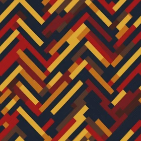 Dark Wood Herringbone Parquet Flooring Pattern