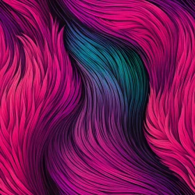 Colorful Abstract Painting with Vibrant Brushstrokes