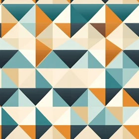Interlocking Triangle Seamless Pattern - Modern Design
