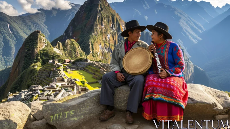 Enchanting Moments in Machu Picchu, Peru AI Image