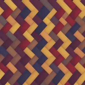 Multicolored Parallelogram Seamless Pattern