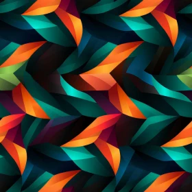 Multicolored Leaves Seamless Pattern