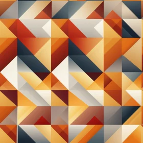 Colorful Geometric Triangle Pattern
