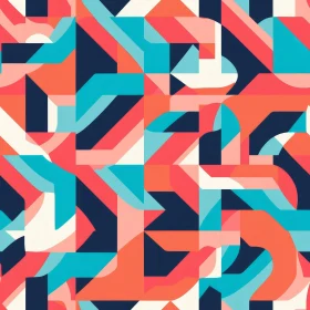Colorful Geometric Pattern for Modern Designs