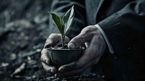 Powerful Metaphor of Wealth Growth | Captivating Image