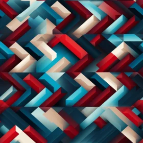 Colorful Geometric Pattern for Design Projects